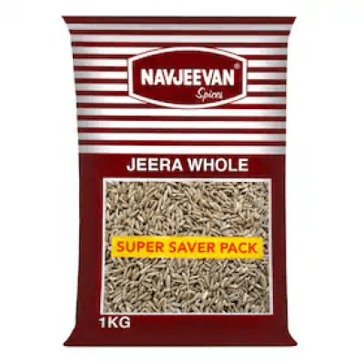 Navjeevan Jeera Whole Super Saver Pack 1kg