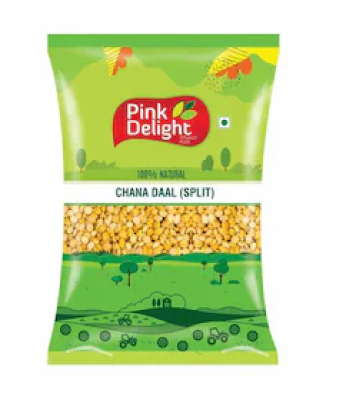 Pink Delight | Chana Daal | Bengalgram | Dry &amp;amp; Unpolished  Pulses | 500 Gm Pack